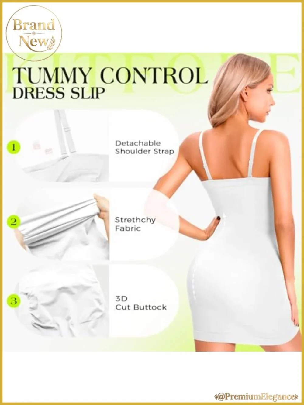N/A strapless shapewear